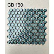 MOSS-COLOR POLYESTER MOSAIC TILES CB 160 