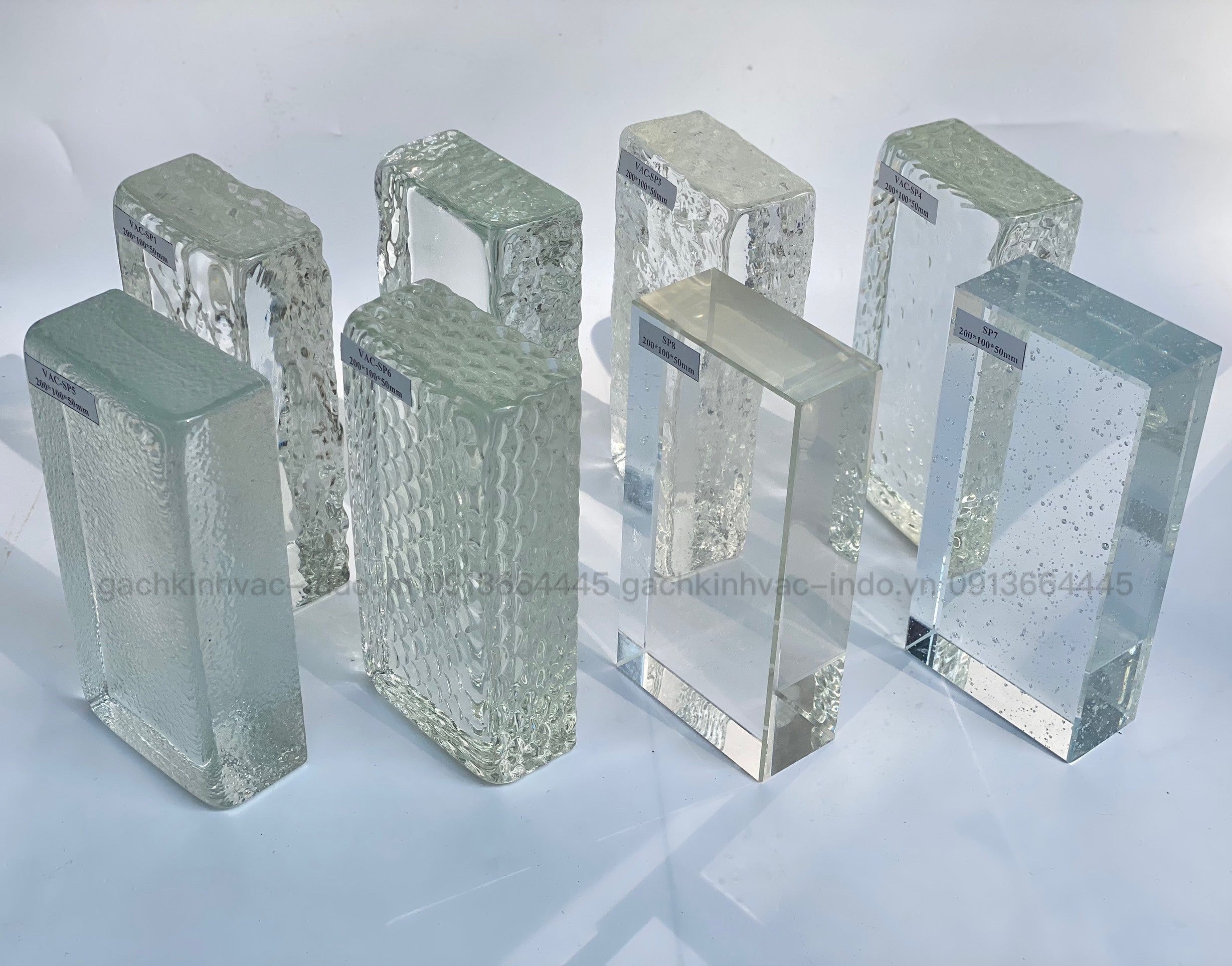 SP6 solid glass block
