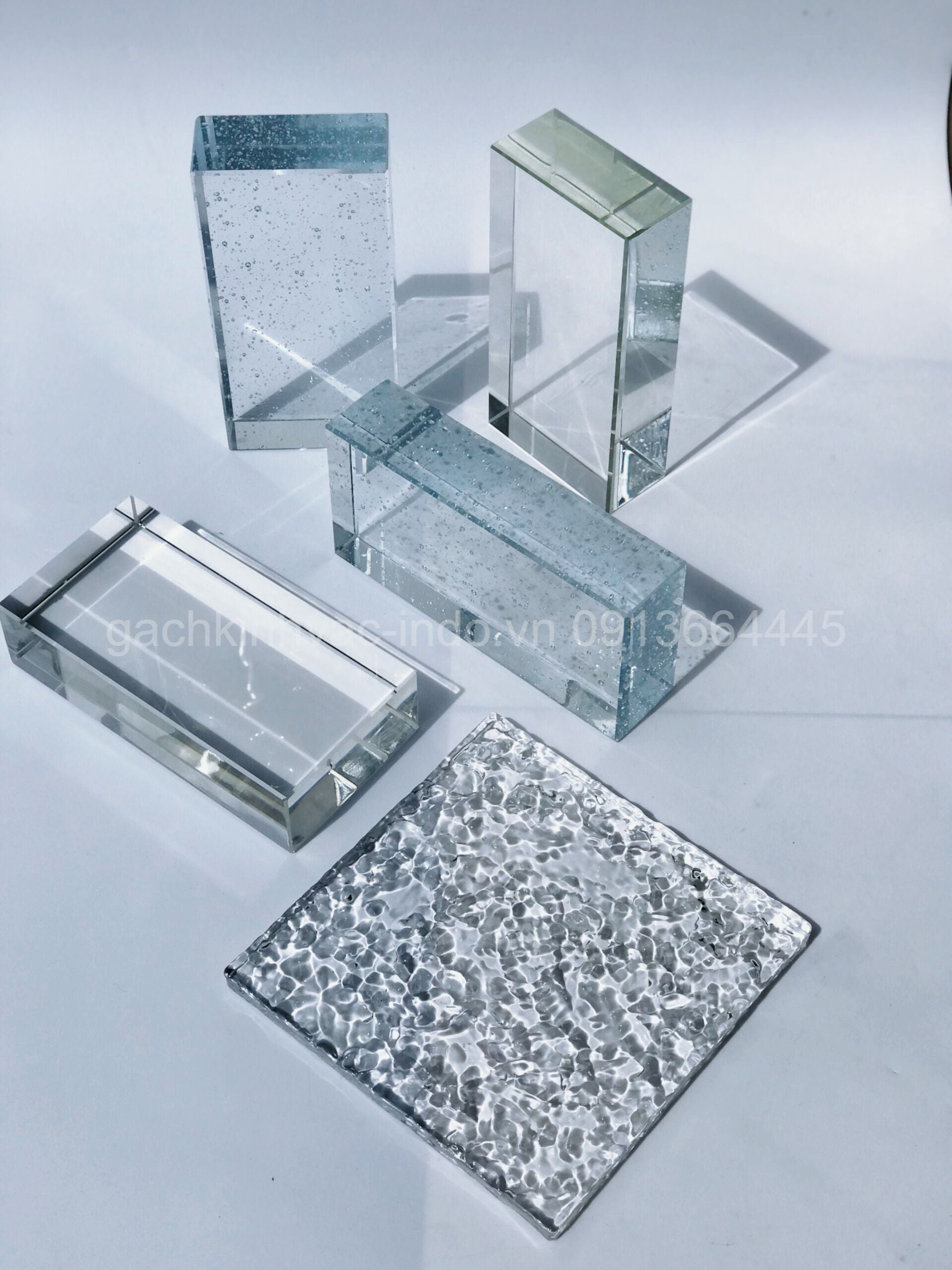 SP8 solid glass block