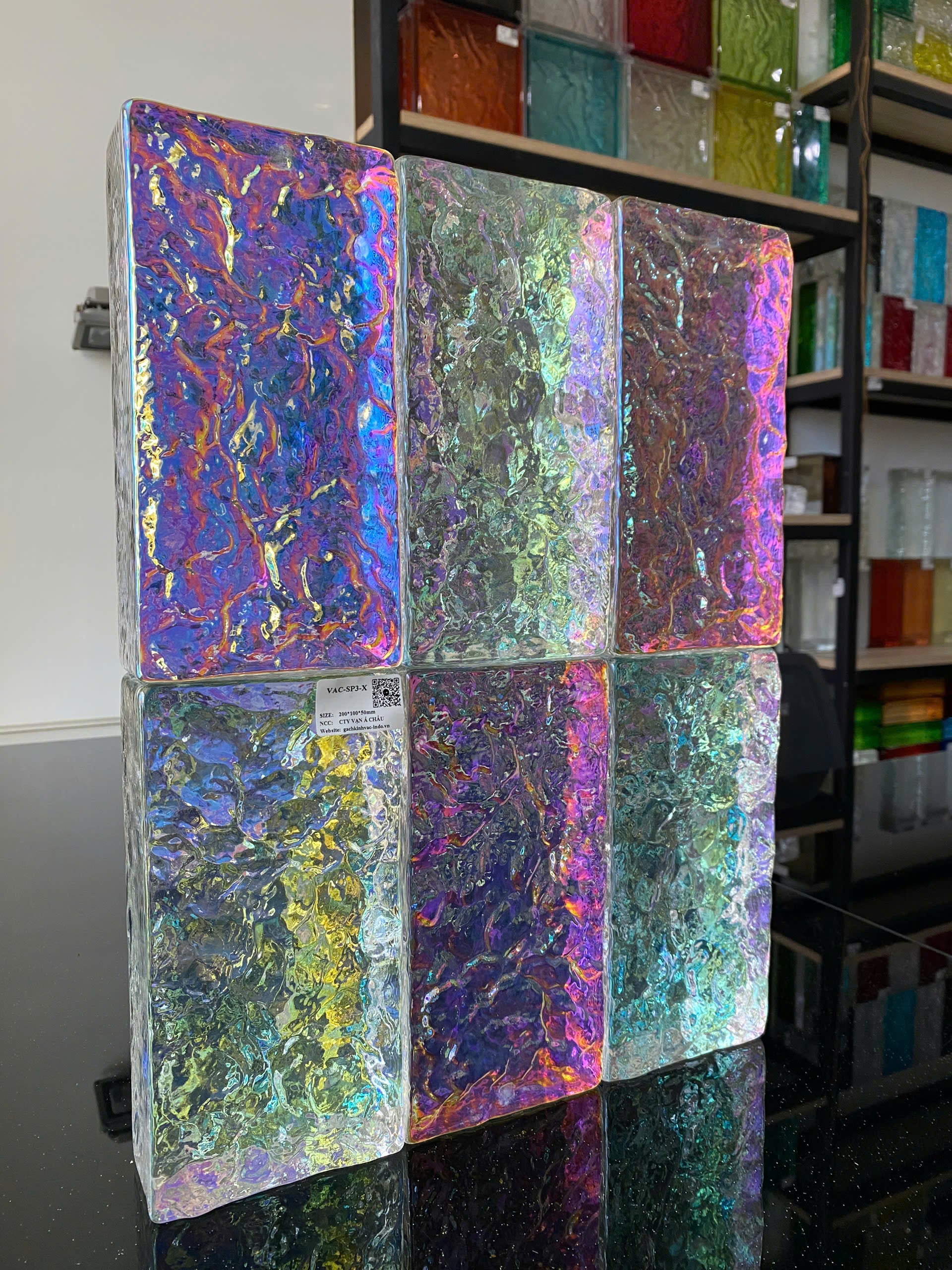 Glass brick VAC-SP3-X