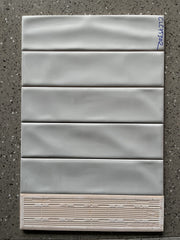 [CLC75302] 75x300mm glossy gray tile code CLC75302