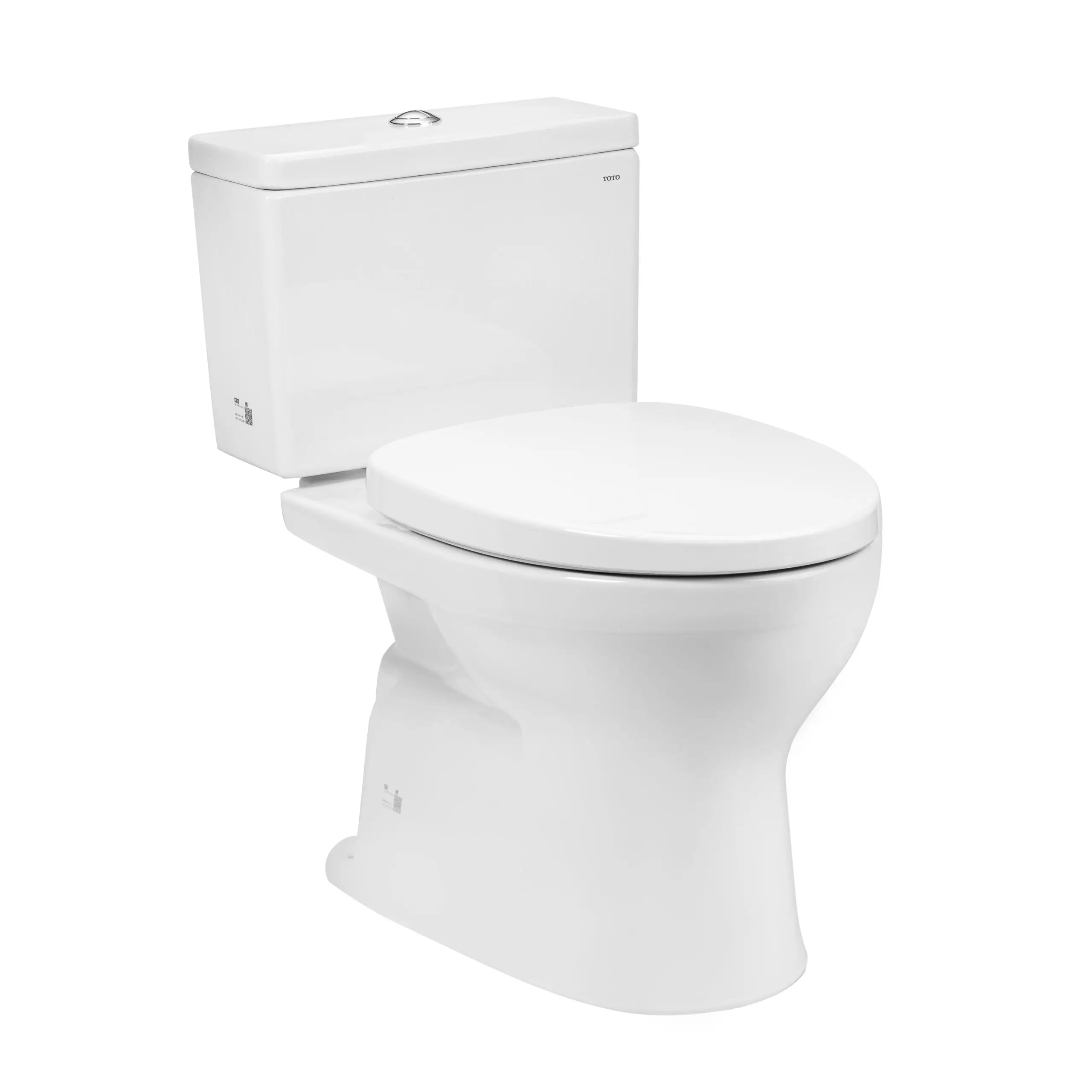 Two-piece toilet with soft-closing lid TC385VS CS302DT3W