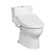Basic C2 series 2-piece toilet with electronic washlet WASHLET TCF23710AAA CS302DW18W