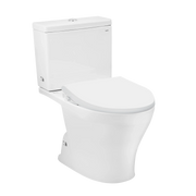 ECOWASHER TCW1211A CS326DE4XW 2-piece toilet with mechanical wash lid