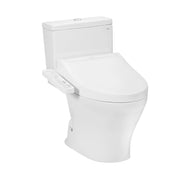 Two-piece toilet with electronic washlet WASHLET C2 series TCF23410AAA CS326DW16XW