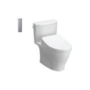Two-piece toilet with electronic washlet WASHLET S7 series CS767CRW12XW
