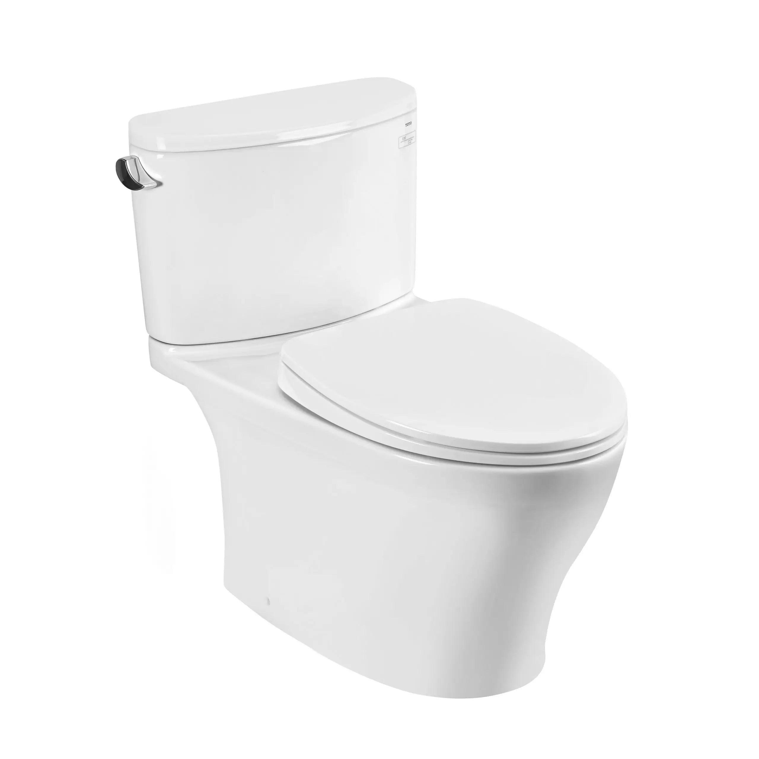 Two-piece toilet, soft-closing lid TC395VS CS767RT10XW