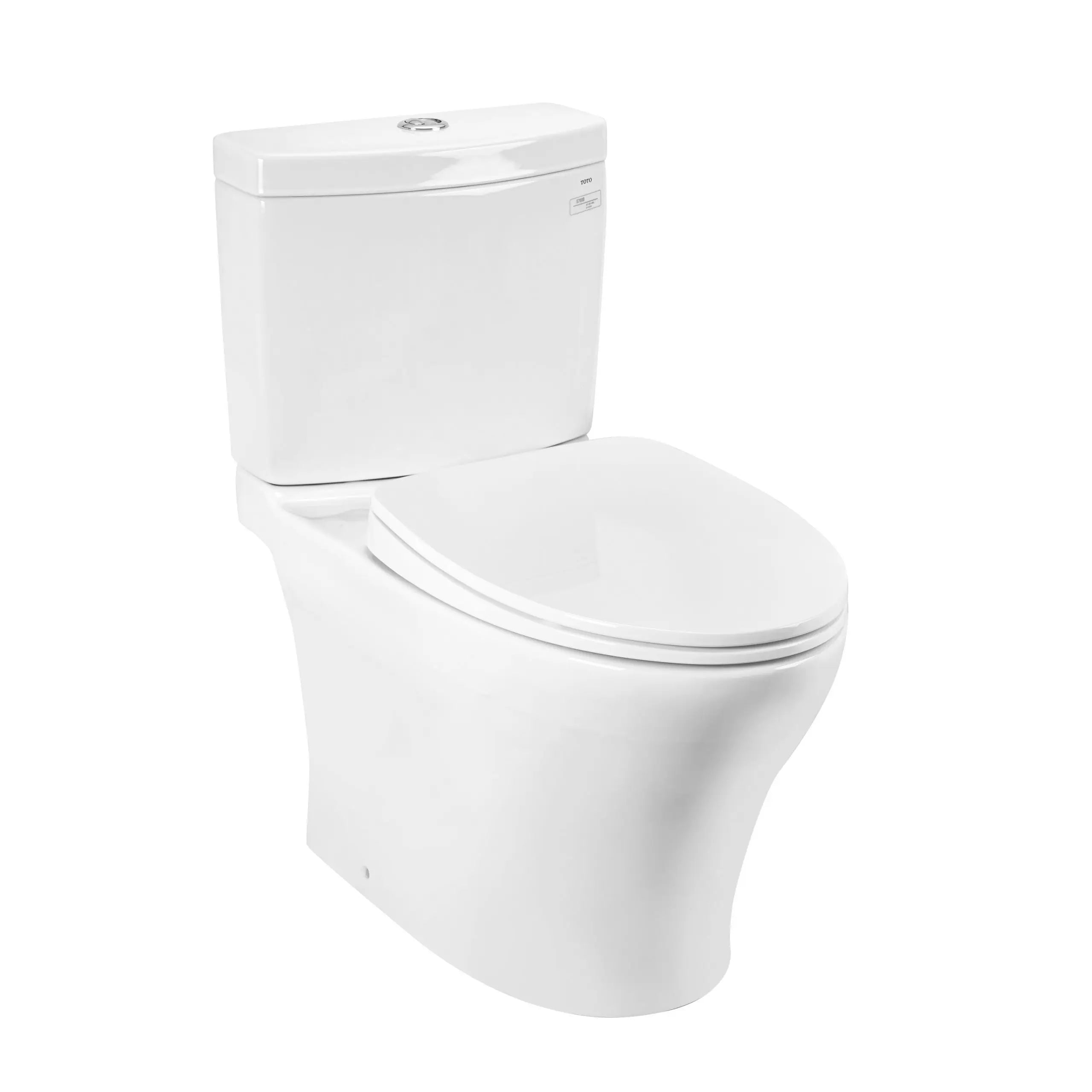 Two-piece toilet, soft-closing lid TC395VS CS769DRT10XW