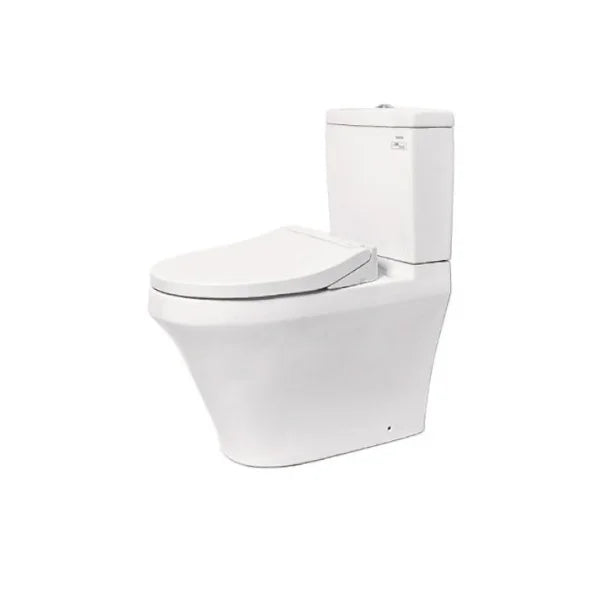 Two-piece toilet, soft-closing lid with cold water faucet TCW07S CS945PDE2W