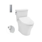 Two-piece toilet with electronic washlet WASHLET S7 series CS986GW11XW