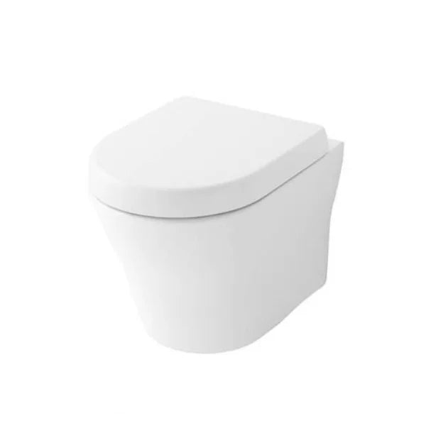 Wall-hung toilet with soft-closing lid TC384CVK CW162_TC384CVK_WH172A_MB174PWH