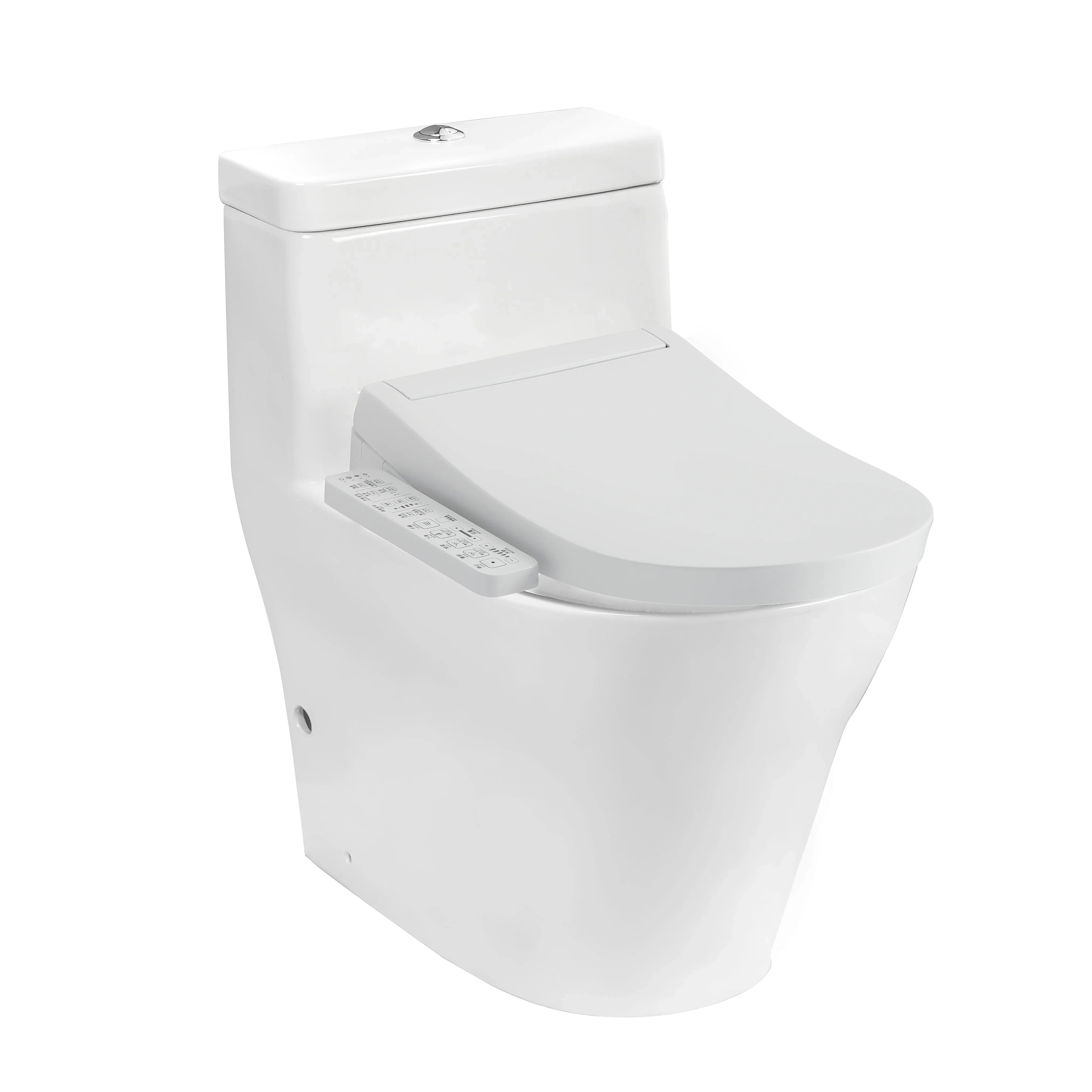 One-piece toilet with electronic washlet WASHLET S2 series CW166RB_TCF33320GAA_T53P100VR