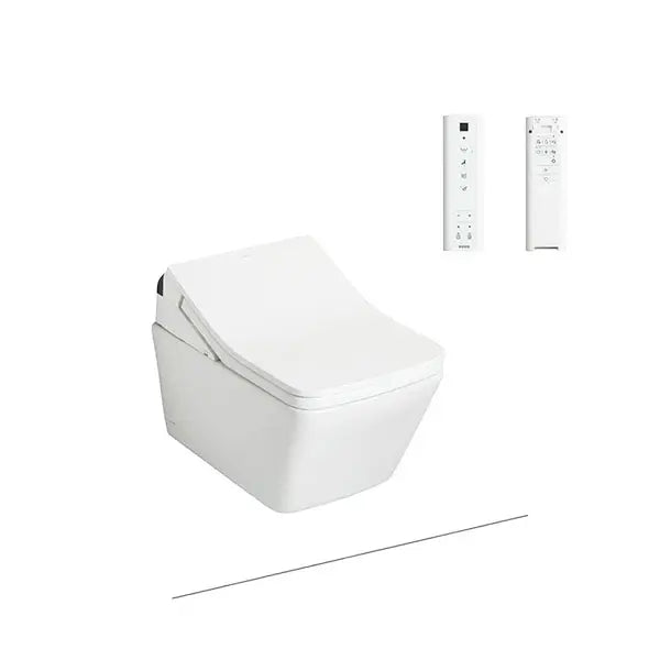 Wall-hung toilet with WASHLET electronic bidet SX series CW522EAW_TCF796CZNW1_WH172AT_MB171M