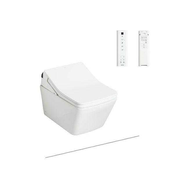 Wall-hung toilet with WASHLET electronic bidet SX series (With automatic flushing function) CW522EAW_TCF797C2ZNW1_WH172AAT_MB171M