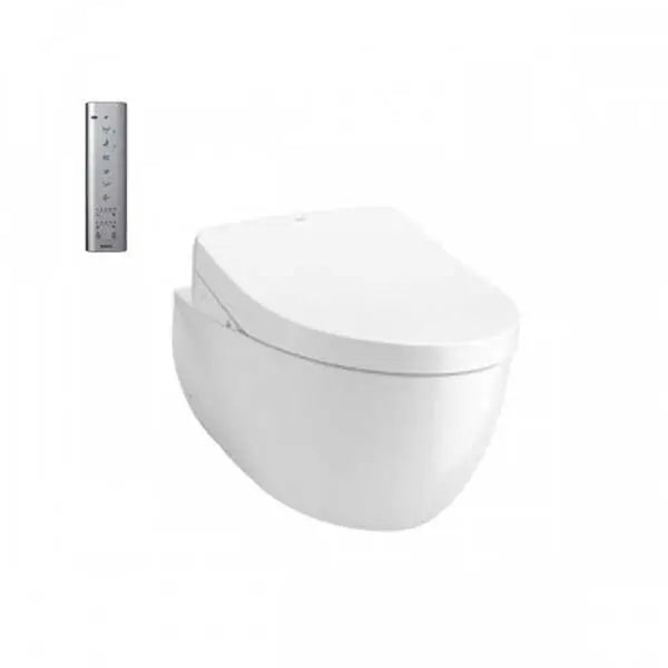 Wall-hung toilet with electronic bidet WASHLET S7 series CW812REA_TCF4911EZ_WH172AT_TCA465