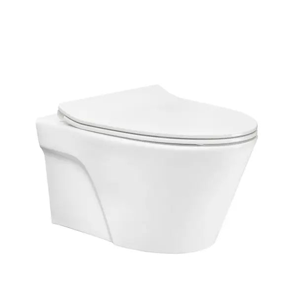 Wall-hung toilet with soft-closing lid TC600VS CW822RA_TC600VS_WH172A_MB170PSS