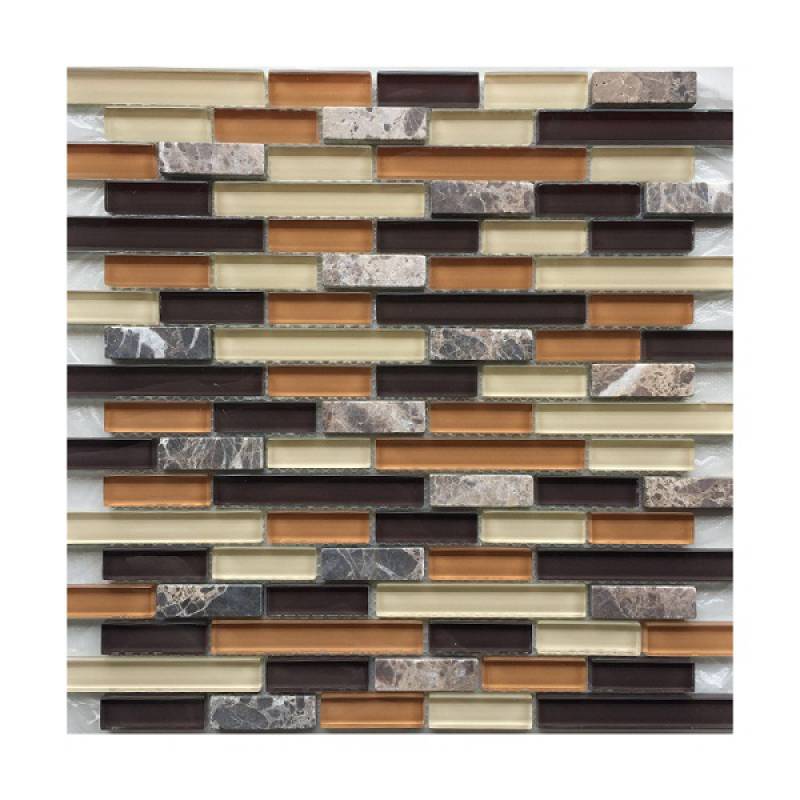 Mixed decorative mosaic tiles 300 x 300mm