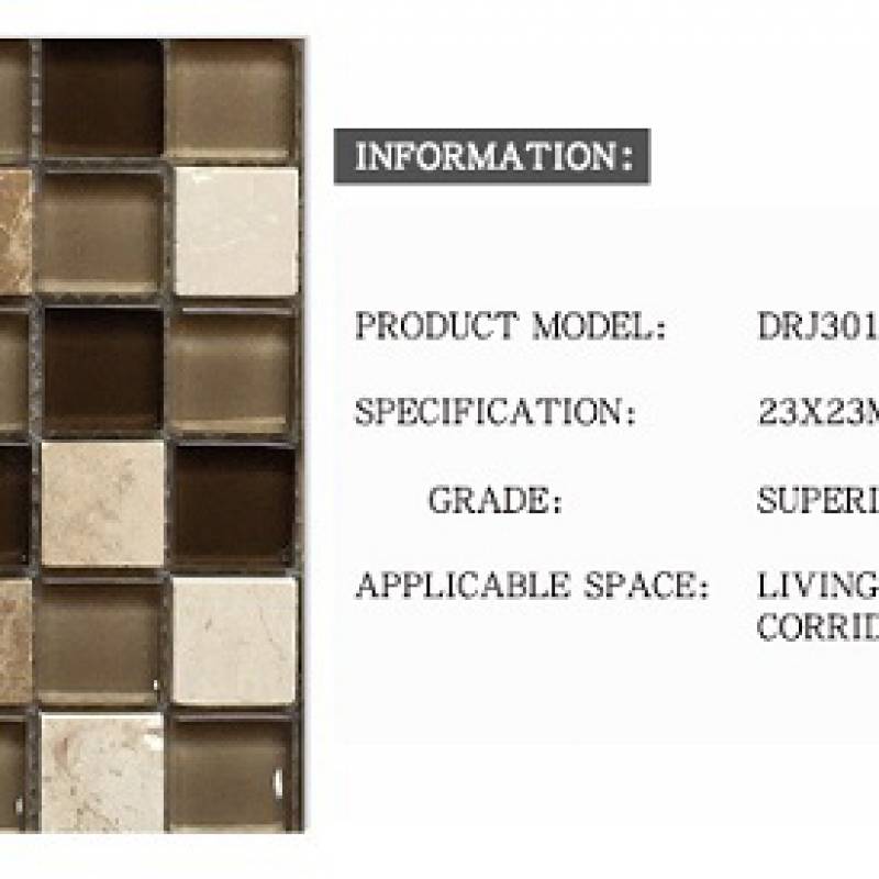 Mosaic tiles for bathroom wall DRJ301