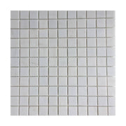 Natural stone mosaic tile 298x298mm white