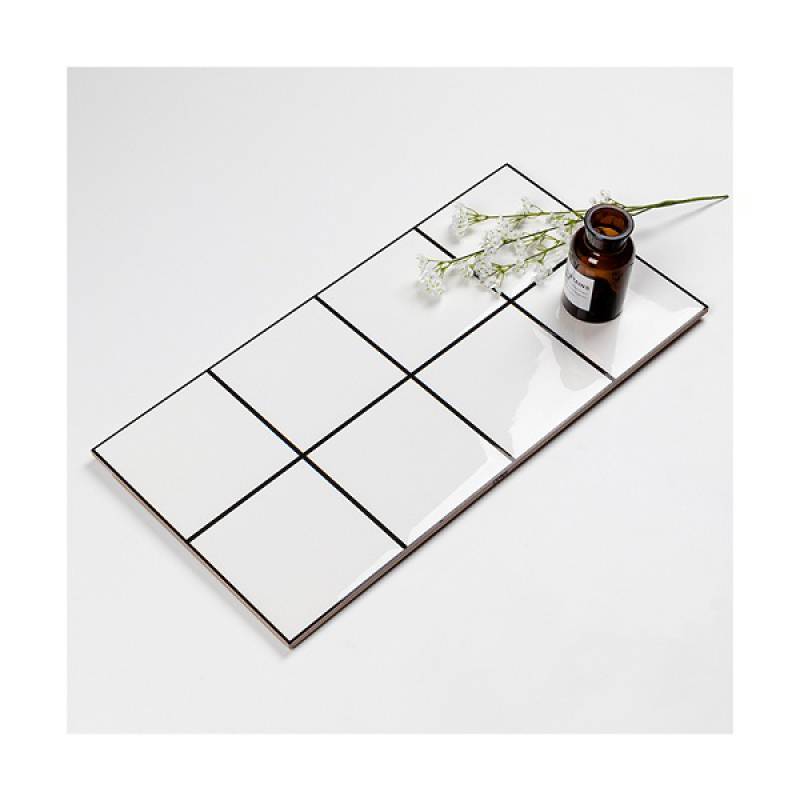 Rectangular decorative wall tiles 300x600mm LY084 white