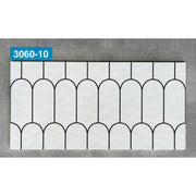 Feather-like wall tiles KT 300x600mm DS3060-10