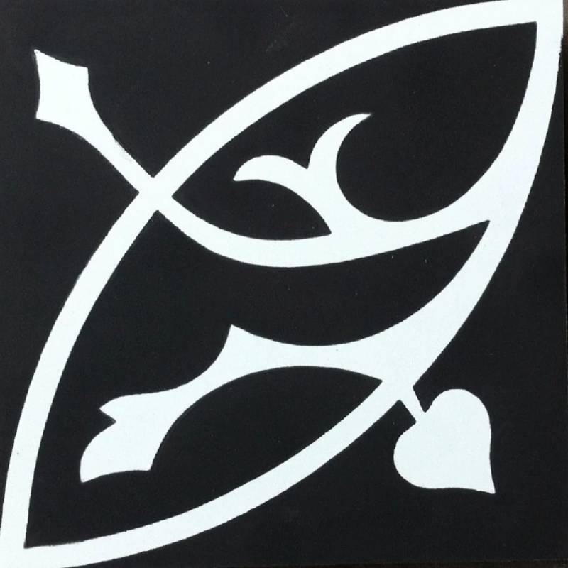 Cement tile 200x200mm code DS2906