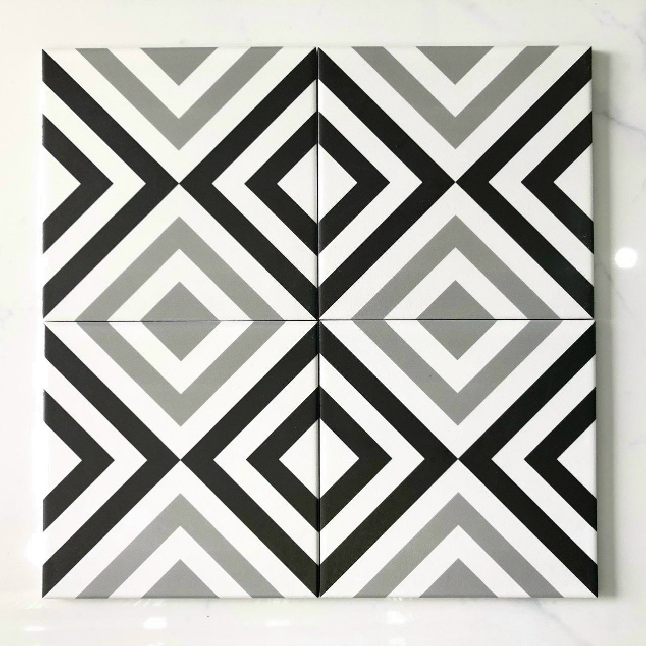 Cement tile 200x200mm code DS2908