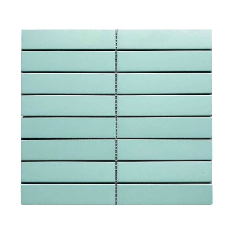 Mint green mosaic tile, size 32X145mm, code DS305 (Y33F825)