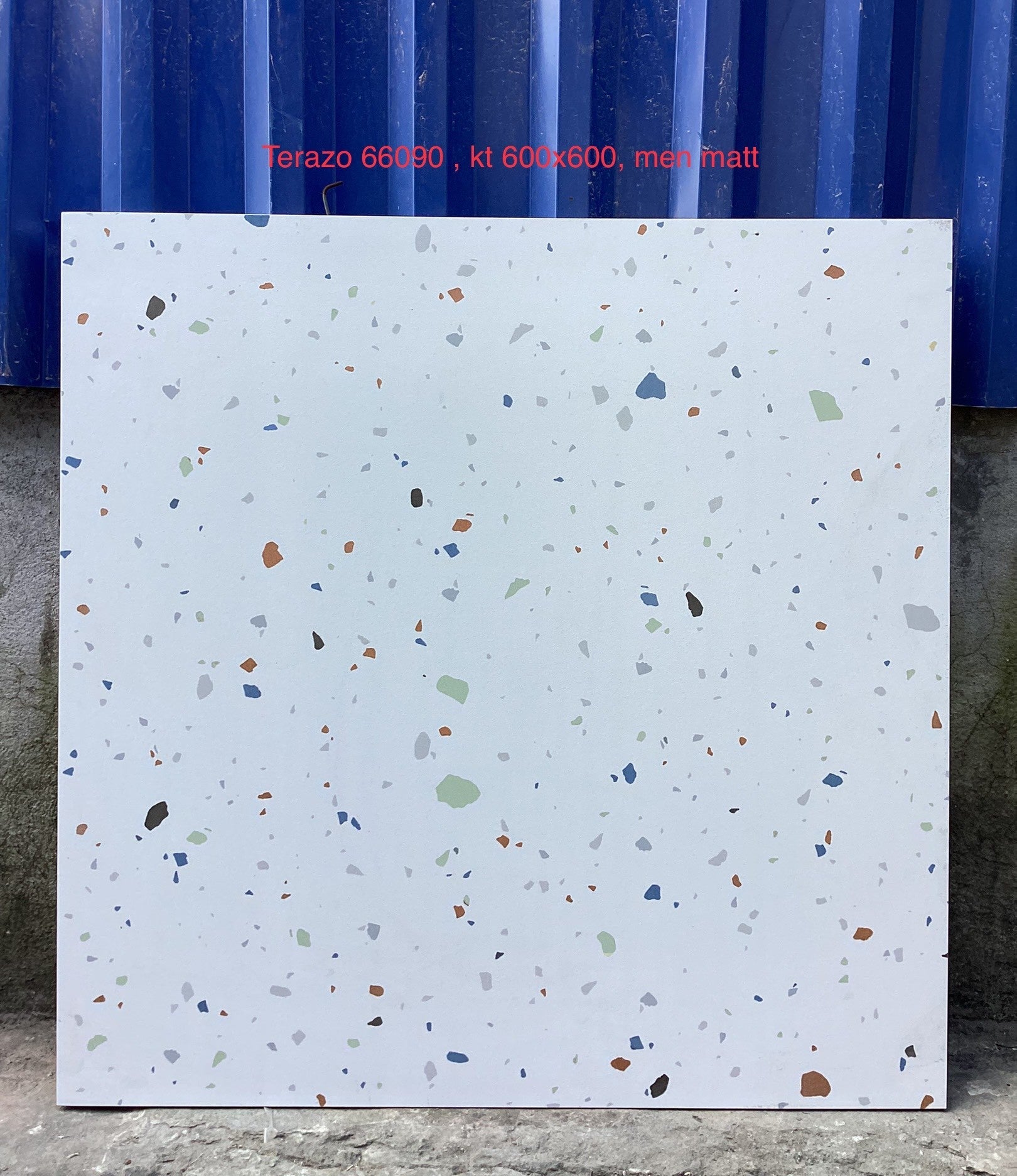 Terrazzo tiles 600x600mm Matt glaze 66090