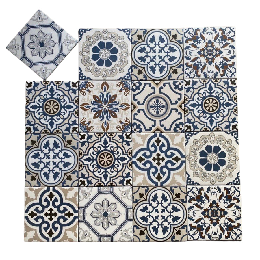 Mix Cement Tiles 200x200 Matt Glaze 20109