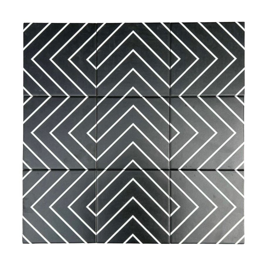 200x200 Matt Glaze Cement Tile 20117