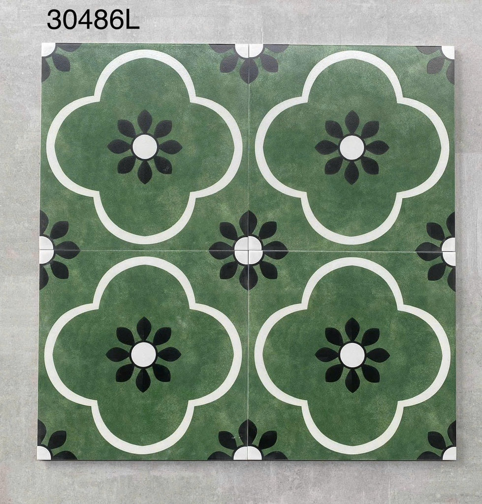 300x300mm 30486L Cement Tiles