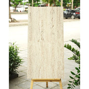 Indian Tiles 600x1200mm Honed travertino silver