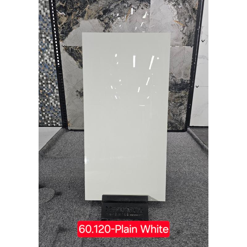 Indian Tiles KT 600x1200mm Plain White
