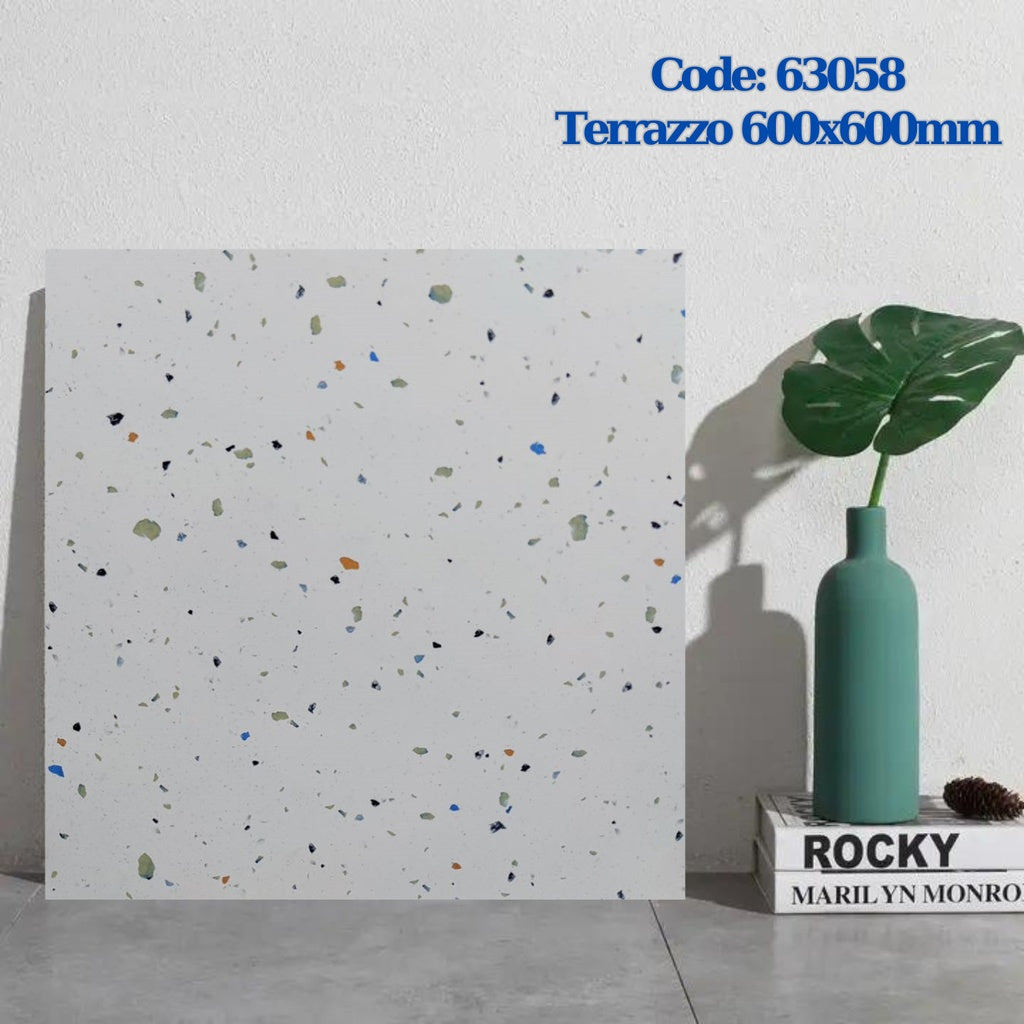 Terrazzo Tiles KT 600x600mm 63058