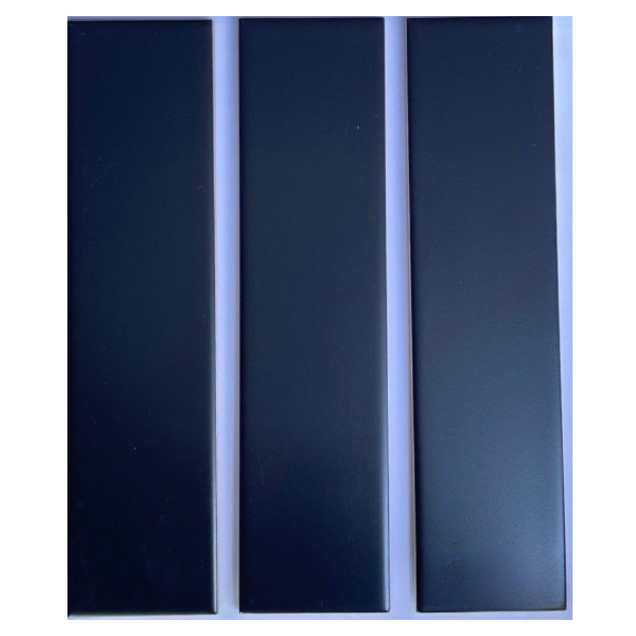 75x300mm Blue Matte Flat Tile 75307M