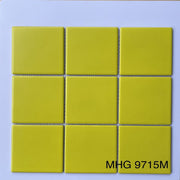 Ceramic Mosaic Tile 97x97mm Matte Gold MHG 9715M