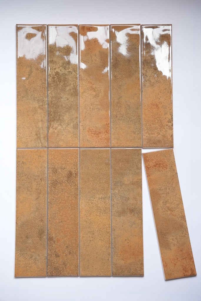 Curved face tile 75x300mm DS75305