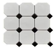 Octagonal Mosaic Tile 95x95mm EBJ9501