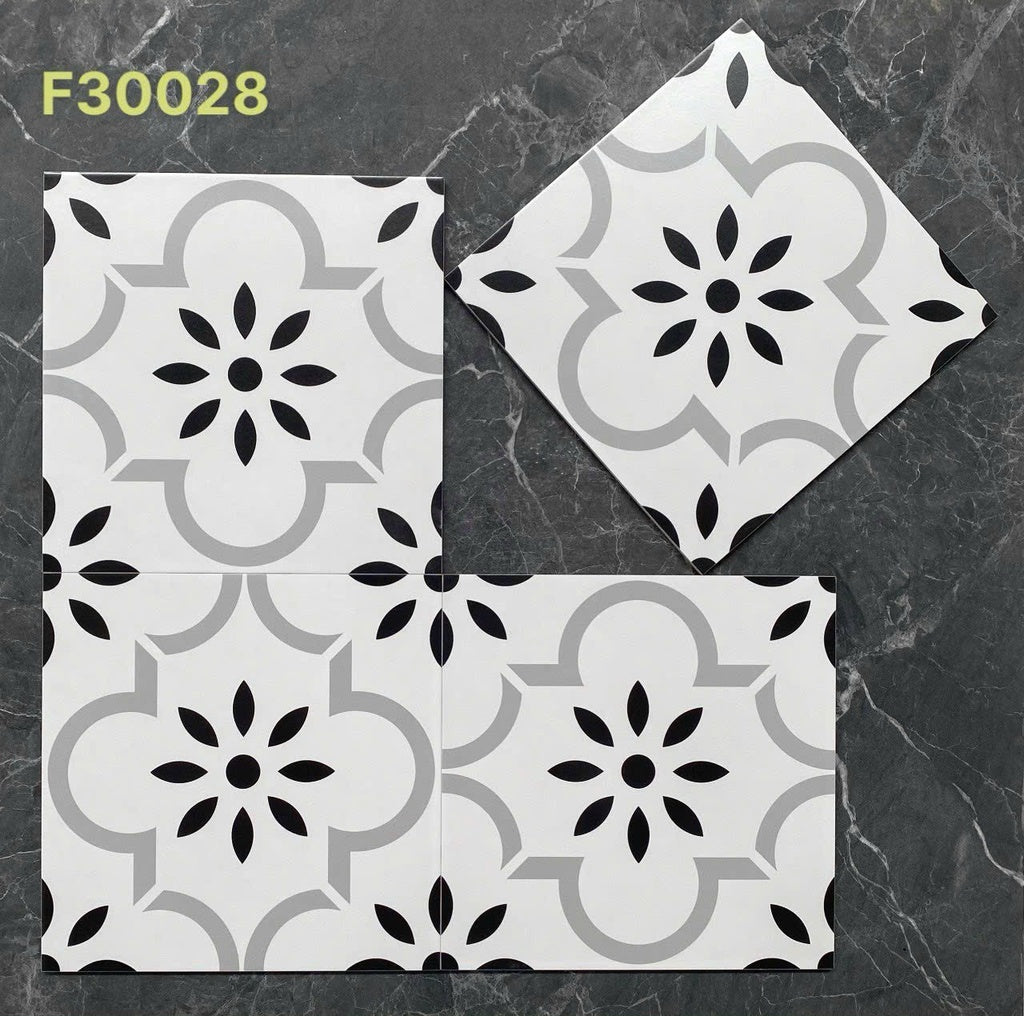 300x300mm F30028 Cement Tiles