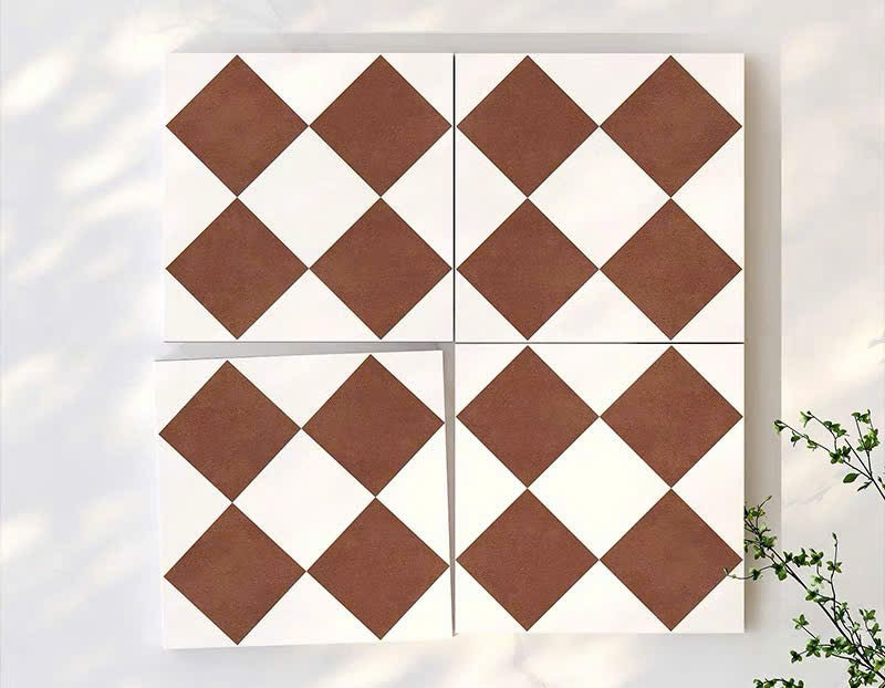 400x400mm cement tile code F4192