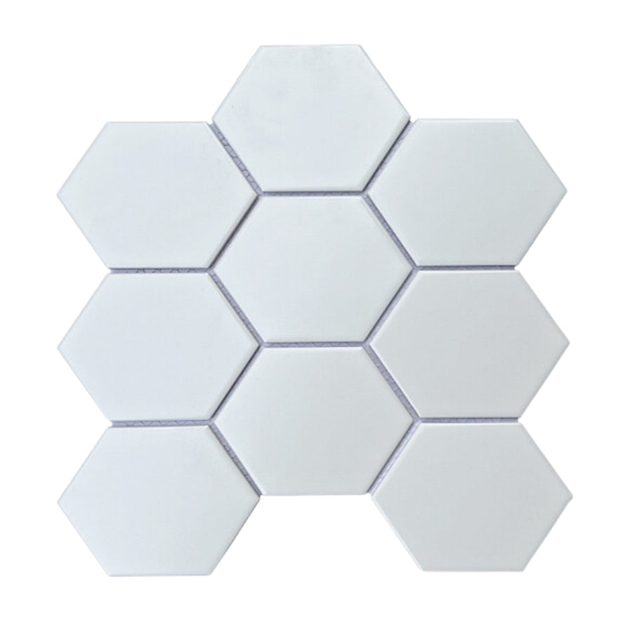 Hexagonal Mosaic Tile 95x110mm code L1P808