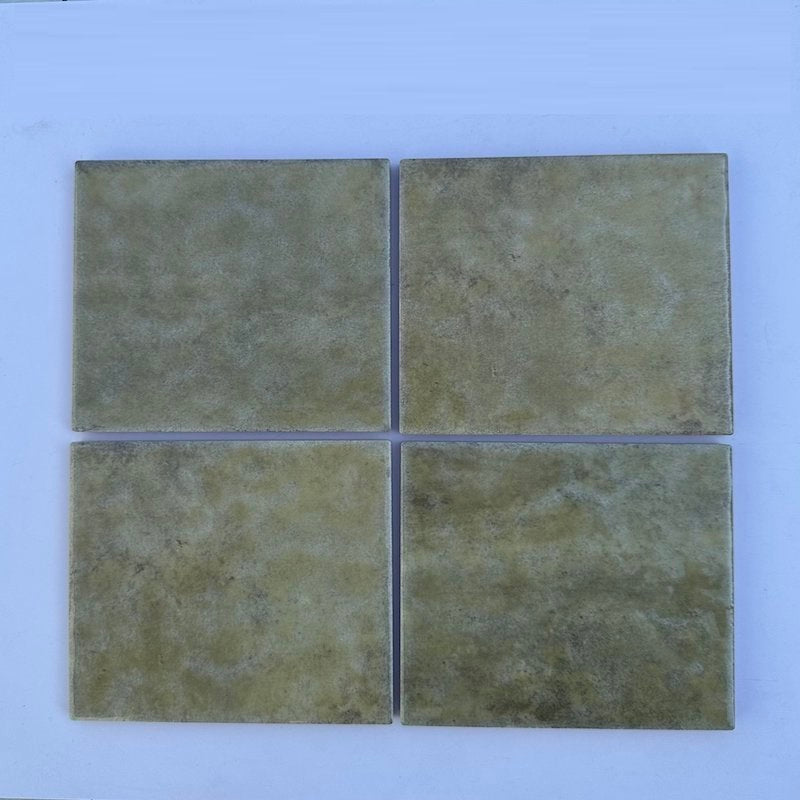 Brown corrugated tile 123x123mm LP12306
