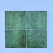 Blue wavy tile 123x123mm LP12312