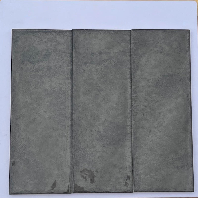 Black wall tiles 100x300mm LS1303