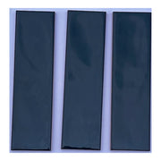 Charcoal green ripple tile 68x280mm M6818H