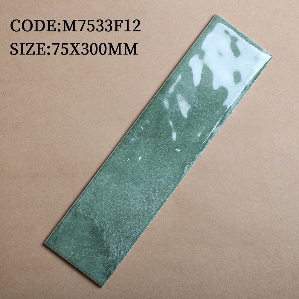 Curved face tile 75x300mm M7533F12