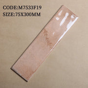 Curved face tile 75x300mm M7533F19