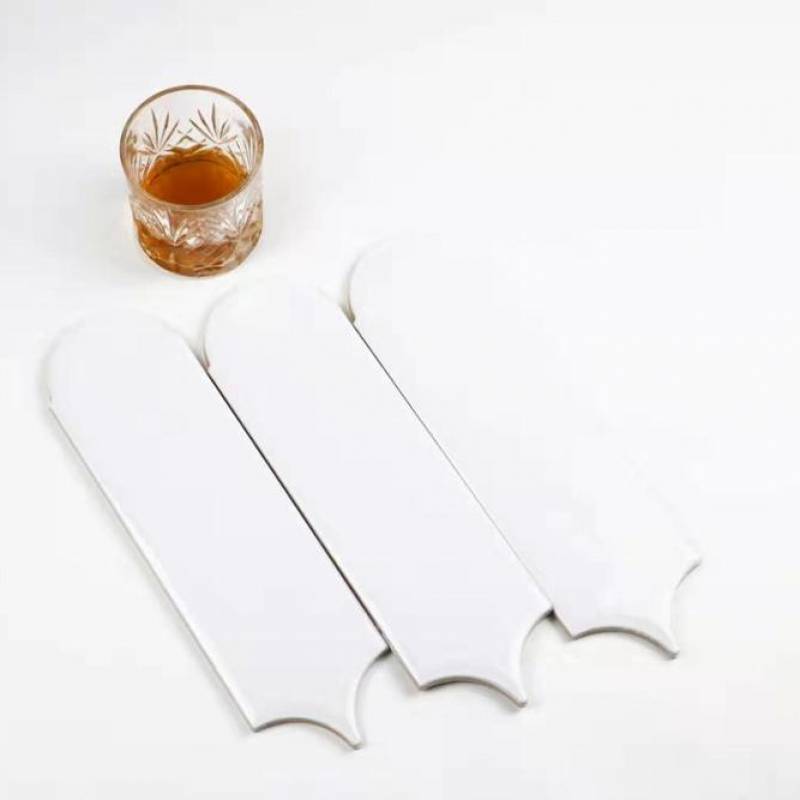 White feather tile 90x308mm M9300