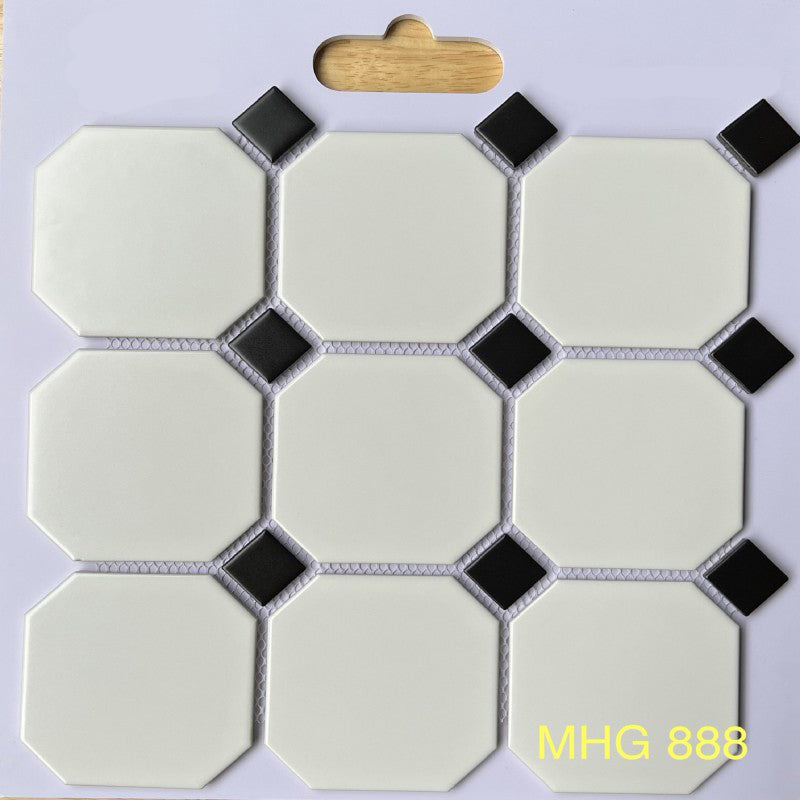 Octagonal Mosaic Tile code MHG888